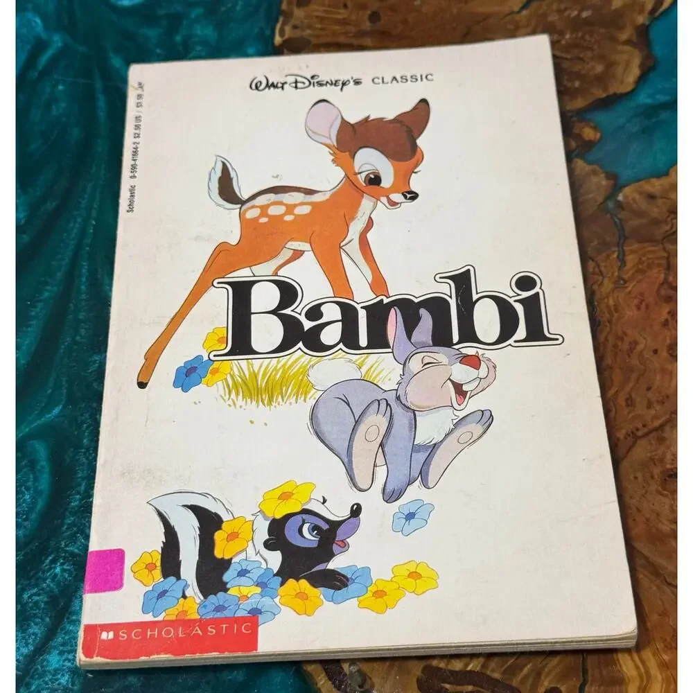 Three Vintage Bambi Books '66, '73. '88